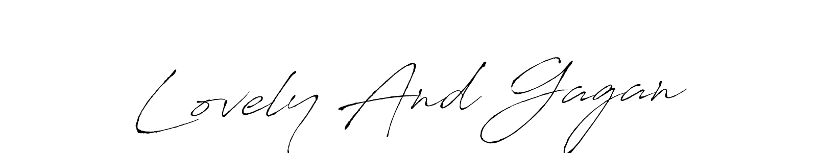It looks lik you need a new signature style for name Lovely And Gagan. Design unique handwritten (Antro_Vectra) signature with our free signature maker in just a few clicks. Lovely And Gagan signature style 6 images and pictures png