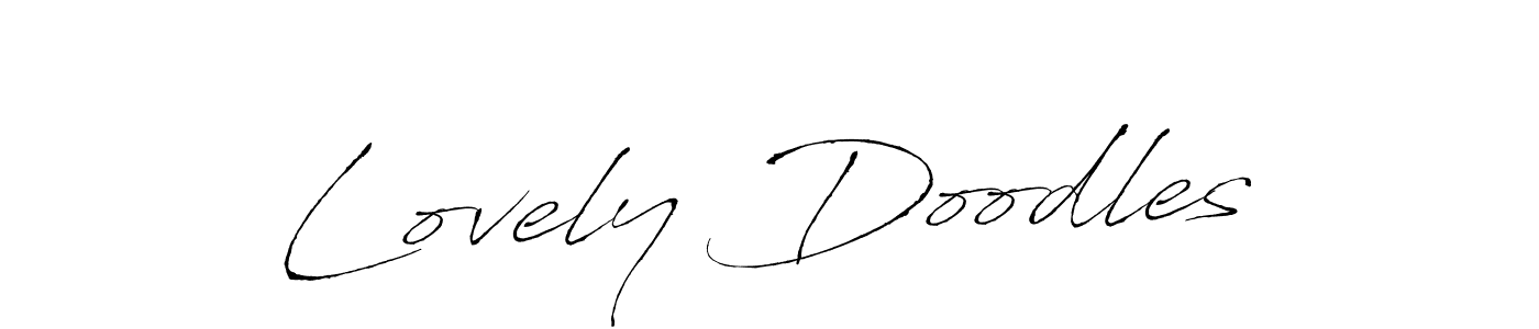 Also we have Lovely Doodles name is the best signature style. Create professional handwritten signature collection using Antro_Vectra autograph style. Lovely Doodles signature style 6 images and pictures png