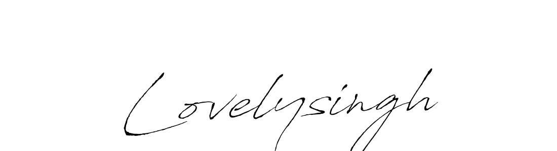 The best way (Antro_Vectra) to make a short signature is to pick only two or three words in your name. The name Lovelysingh include a total of six letters. For converting this name. Lovelysingh signature style 6 images and pictures png