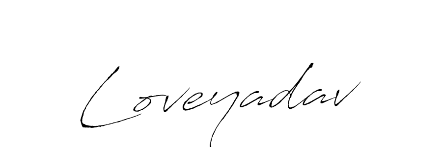 Make a beautiful signature design for name Loveyadav. With this signature (Antro_Vectra) style, you can create a handwritten signature for free. Loveyadav signature style 6 images and pictures png