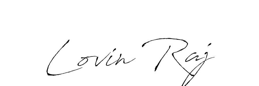 You should practise on your own different ways (Antro_Vectra) to write your name (Lovin Raj) in signature. don't let someone else do it for you. Lovin Raj signature style 6 images and pictures png