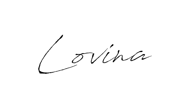 How to make Lovina signature? Antro_Vectra is a professional autograph style. Create handwritten signature for Lovina name. Lovina signature style 6 images and pictures png