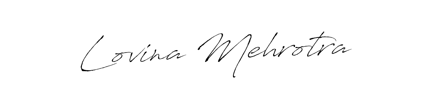 The best way (Antro_Vectra) to make a short signature is to pick only two or three words in your name. The name Lovina Mehrotra include a total of six letters. For converting this name. Lovina Mehrotra signature style 6 images and pictures png