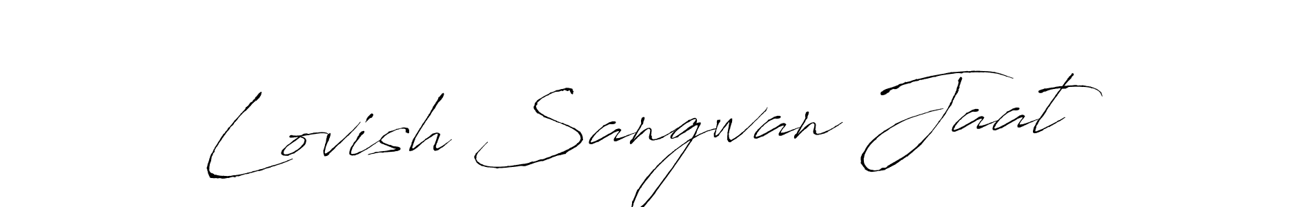 Make a short Lovish Sangwan Jaat signature style. Manage your documents anywhere anytime using Antro_Vectra. Create and add eSignatures, submit forms, share and send files easily. Lovish Sangwan Jaat signature style 6 images and pictures png