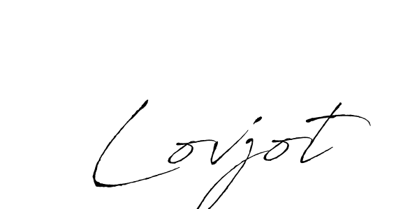 Design your own signature with our free online signature maker. With this signature software, you can create a handwritten (Antro_Vectra) signature for name Lovjot. Lovjot signature style 6 images and pictures png