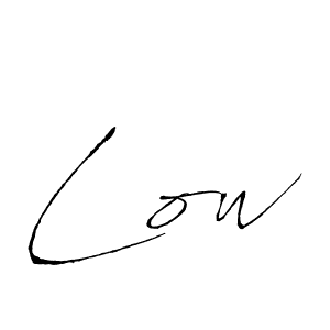 Create a beautiful signature design for name Low. With this signature (Antro_Vectra) fonts, you can make a handwritten signature for free. Low signature style 6 images and pictures png