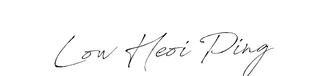 You should practise on your own different ways (Antro_Vectra) to write your name (Low Heoi Ping) in signature. don't let someone else do it for you. Low Heoi Ping signature style 6 images and pictures png