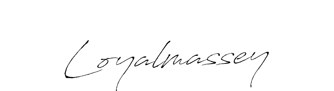 It looks lik you need a new signature style for name Loyalmassey. Design unique handwritten (Antro_Vectra) signature with our free signature maker in just a few clicks. Loyalmassey signature style 6 images and pictures png