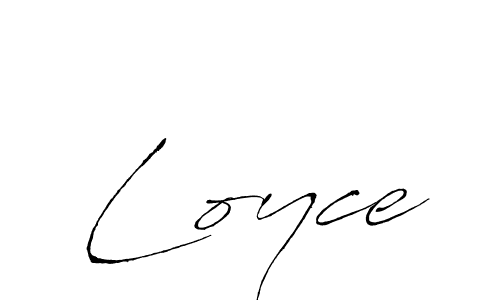 Make a beautiful signature design for name Loyce. Use this online signature maker to create a handwritten signature for free. Loyce signature style 6 images and pictures png