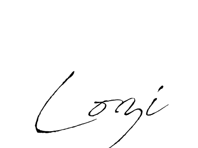 How to make Lozi name signature. Use Antro_Vectra style for creating short signs online. This is the latest handwritten sign. Lozi signature style 6 images and pictures png