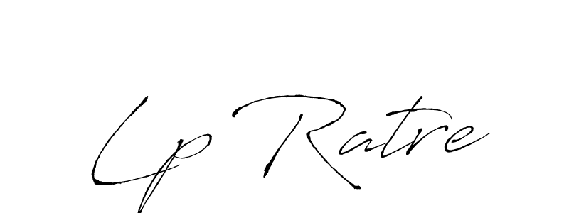 Create a beautiful signature design for name Lp Ratre. With this signature (Antro_Vectra) fonts, you can make a handwritten signature for free. Lp Ratre signature style 6 images and pictures png