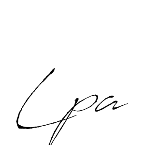 How to Draw Lpa signature style? Antro_Vectra is a latest design signature styles for name Lpa. Lpa signature style 6 images and pictures png