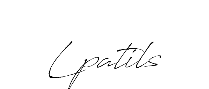 How to make Lpatils signature? Antro_Vectra is a professional autograph style. Create handwritten signature for Lpatils name. Lpatils signature style 6 images and pictures png
