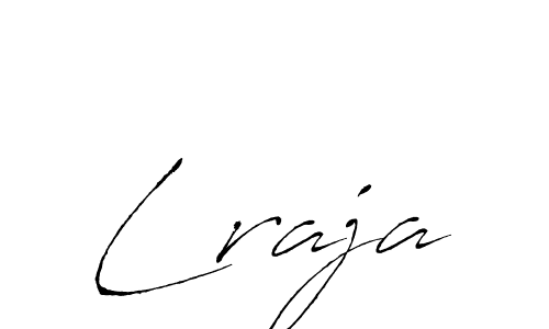 Antro_Vectra is a professional signature style that is perfect for those who want to add a touch of class to their signature. It is also a great choice for those who want to make their signature more unique. Get Lraja name to fancy signature for free. Lraja signature style 6 images and pictures png
