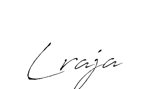 Design your own signature with our free online signature maker. With this signature software, you can create a handwritten (Antro_Vectra) signature for name Lraja. Lraja signature style 6 images and pictures png