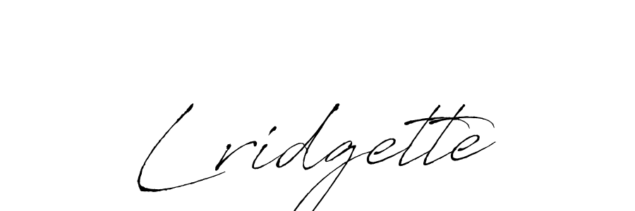 You can use this online signature creator to create a handwritten signature for the name Lridgette. This is the best online autograph maker. Lridgette signature style 6 images and pictures png