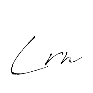 if you are searching for the best signature style for your name Lrn. so please give up your signature search. here we have designed multiple signature styles  using Antro_Vectra. Lrn signature style 6 images and pictures png