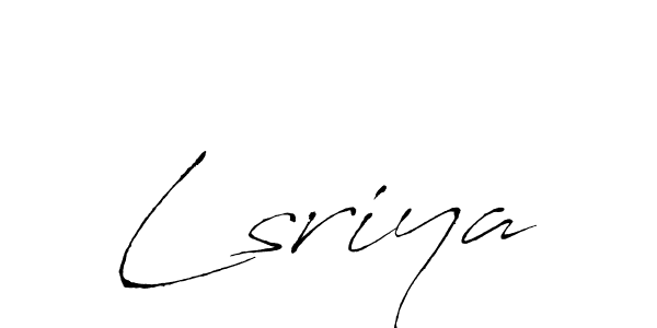 Similarly Antro_Vectra is the best handwritten signature design. Signature creator online .You can use it as an online autograph creator for name Lsriya. Lsriya signature style 6 images and pictures png