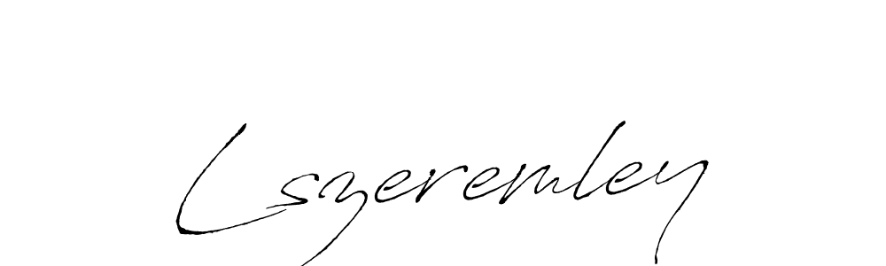 Once you've used our free online signature maker to create your best signature Antro_Vectra style, it's time to enjoy all of the benefits that Lszeremley name signing documents. Lszeremley signature style 6 images and pictures png