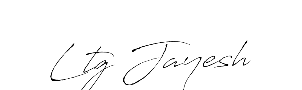 Also You can easily find your signature by using the search form. We will create Ltg Jayesh name handwritten signature images for you free of cost using Antro_Vectra sign style. Ltg Jayesh signature style 6 images and pictures png