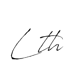 Make a beautiful signature design for name Lth. With this signature (Antro_Vectra) style, you can create a handwritten signature for free. Lth signature style 6 images and pictures png