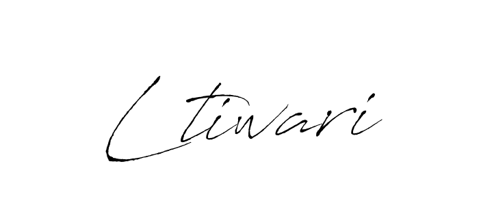 It looks lik you need a new signature style for name Ltiwari. Design unique handwritten (Antro_Vectra) signature with our free signature maker in just a few clicks. Ltiwari signature style 6 images and pictures png