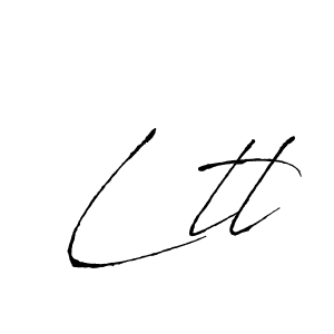 Ltl stylish signature style. Best Handwritten Sign (Antro_Vectra) for my name. Handwritten Signature Collection Ideas for my name Ltl. Ltl signature style 6 images and pictures png