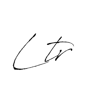 Ltr stylish signature style. Best Handwritten Sign (Antro_Vectra) for my name. Handwritten Signature Collection Ideas for my name Ltr. Ltr signature style 6 images and pictures png