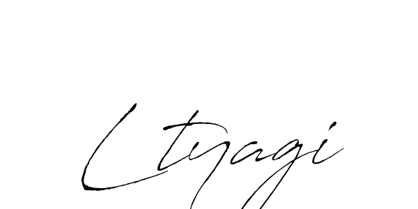 It looks lik you need a new signature style for name Ltyagi. Design unique handwritten (Antro_Vectra) signature with our free signature maker in just a few clicks. Ltyagi signature style 6 images and pictures png