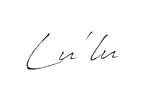 Similarly Antro_Vectra is the best handwritten signature design. Signature creator online .You can use it as an online autograph creator for name Lu'lu. Lu'lu signature style 6 images and pictures png