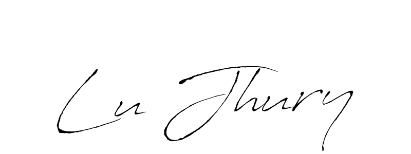 It looks lik you need a new signature style for name Lu Jhury. Design unique handwritten (Antro_Vectra) signature with our free signature maker in just a few clicks. Lu Jhury signature style 6 images and pictures png