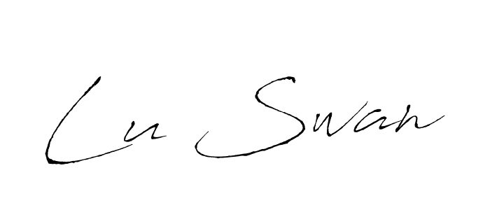 Also You can easily find your signature by using the search form. We will create Lu Swan name handwritten signature images for you free of cost using Antro_Vectra sign style. Lu Swan signature style 6 images and pictures png