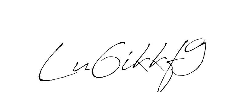 The best way (Antro_Vectra) to make a short signature is to pick only two or three words in your name. The name Lu6ikkf9 include a total of six letters. For converting this name. Lu6ikkf9 signature style 6 images and pictures png
