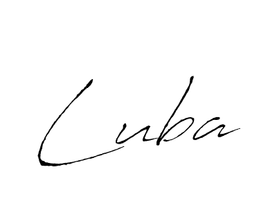 if you are searching for the best signature style for your name Luba. so please give up your signature search. here we have designed multiple signature styles  using Antro_Vectra. Luba signature style 6 images and pictures png