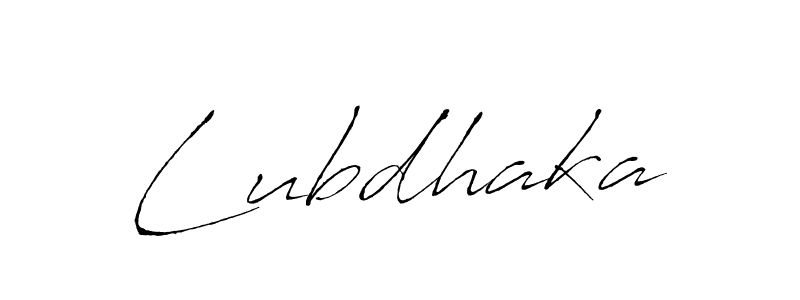 How to make Lubdhaka name signature. Use Antro_Vectra style for creating short signs online. This is the latest handwritten sign. Lubdhaka signature style 6 images and pictures png
