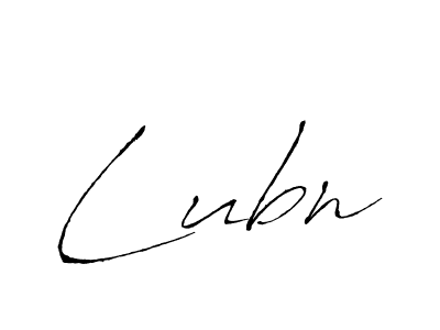 How to make Lubn signature? Antro_Vectra is a professional autograph style. Create handwritten signature for Lubn name. Lubn signature style 6 images and pictures png