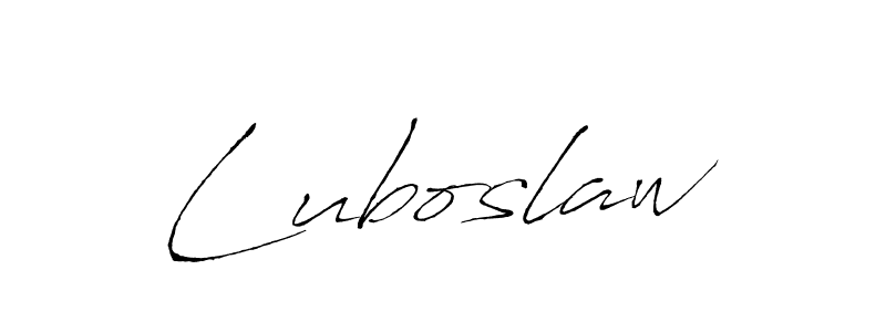 The best way (Antro_Vectra) to make a short signature is to pick only two or three words in your name. The name Luboslaw include a total of six letters. For converting this name. Luboslaw signature style 6 images and pictures png