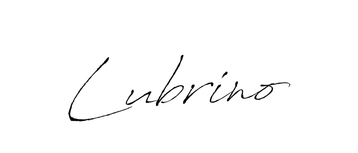 Antro_Vectra is a professional signature style that is perfect for those who want to add a touch of class to their signature. It is also a great choice for those who want to make their signature more unique. Get Lubrino name to fancy signature for free. Lubrino signature style 6 images and pictures png