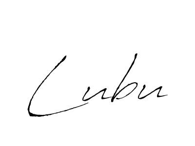 Make a beautiful signature design for name Lubu. With this signature (Antro_Vectra) style, you can create a handwritten signature for free. Lubu signature style 6 images and pictures png