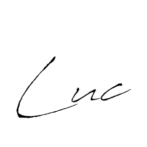 Once you've used our free online signature maker to create your best signature Antro_Vectra style, it's time to enjoy all of the benefits that Luc name signing documents. Luc signature style 6 images and pictures png