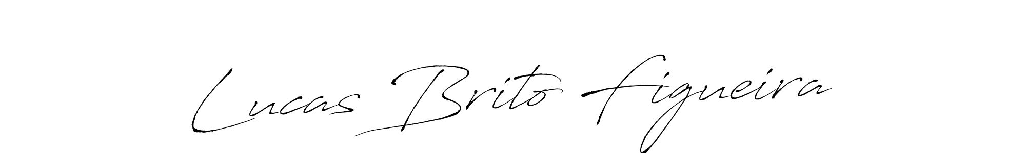 How to make Lucas Brito Figueira signature? Antro_Vectra is a professional autograph style. Create handwritten signature for Lucas Brito Figueira name. Lucas Brito Figueira signature style 6 images and pictures png