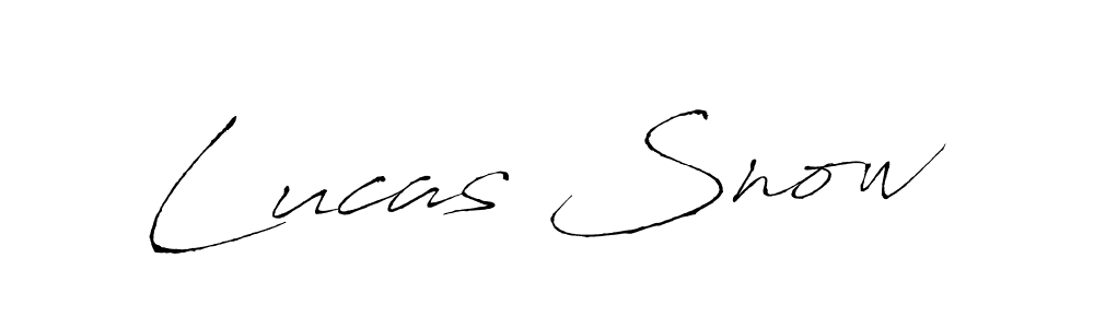 Also we have Lucas Snow name is the best signature style. Create professional handwritten signature collection using Antro_Vectra autograph style. Lucas Snow signature style 6 images and pictures png