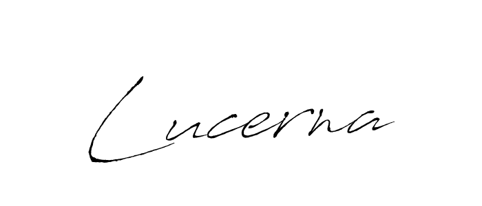 The best way (Antro_Vectra) to make a short signature is to pick only two or three words in your name. The name Lucerna include a total of six letters. For converting this name. Lucerna signature style 6 images and pictures png