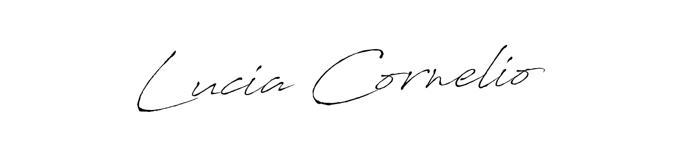 Use a signature maker to create a handwritten signature online. With this signature software, you can design (Antro_Vectra) your own signature for name Lucia Cornelio. Lucia Cornelio signature style 6 images and pictures png