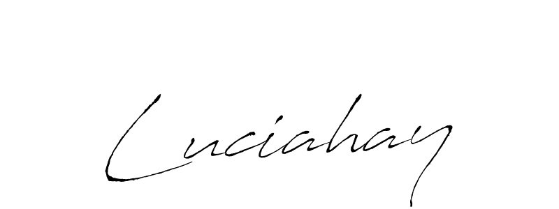 You can use this online signature creator to create a handwritten signature for the name Luciahay. This is the best online autograph maker. Luciahay signature style 6 images and pictures png