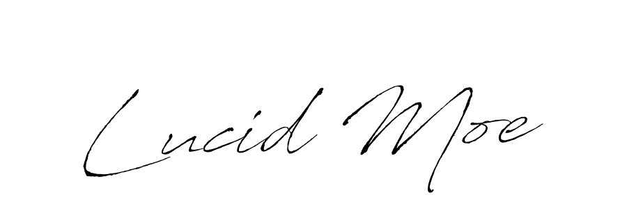 Once you've used our free online signature maker to create your best signature Antro_Vectra style, it's time to enjoy all of the benefits that Lucid Moe name signing documents. Lucid Moe signature style 6 images and pictures png