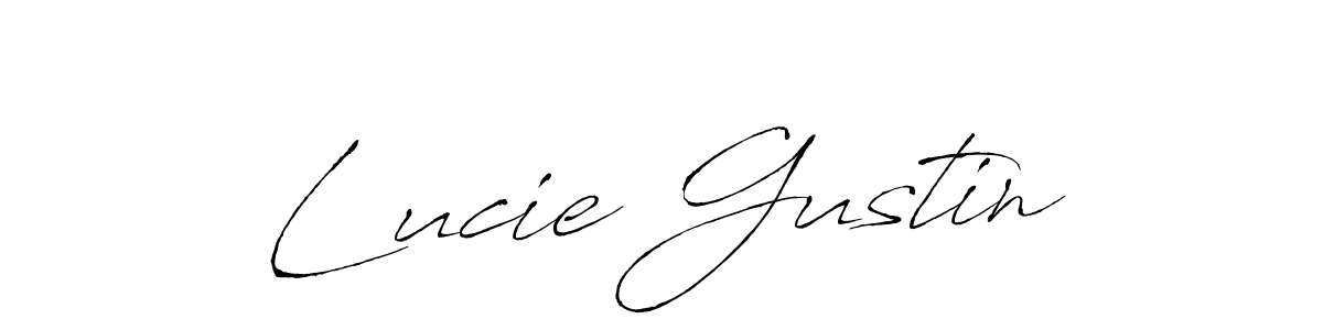 Make a short Lucie Gustin signature style. Manage your documents anywhere anytime using Antro_Vectra. Create and add eSignatures, submit forms, share and send files easily. Lucie Gustin signature style 6 images and pictures png