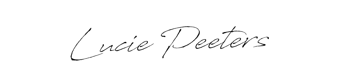 if you are searching for the best signature style for your name Lucie Peeters. so please give up your signature search. here we have designed multiple signature styles  using Antro_Vectra. Lucie Peeters signature style 6 images and pictures png