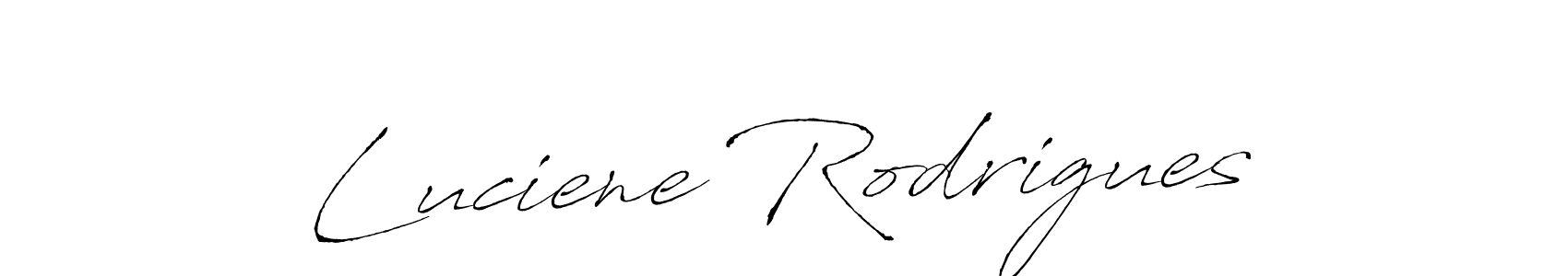 Make a beautiful signature design for name Luciene Rodrigues. Use this online signature maker to create a handwritten signature for free. Luciene Rodrigues signature style 6 images and pictures png
