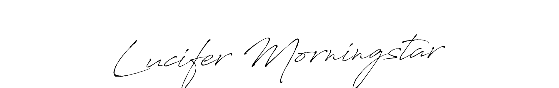 Use a signature maker to create a handwritten signature online. With this signature software, you can design (Antro_Vectra) your own signature for name Lucifer Morningstar. Lucifer Morningstar signature style 6 images and pictures png